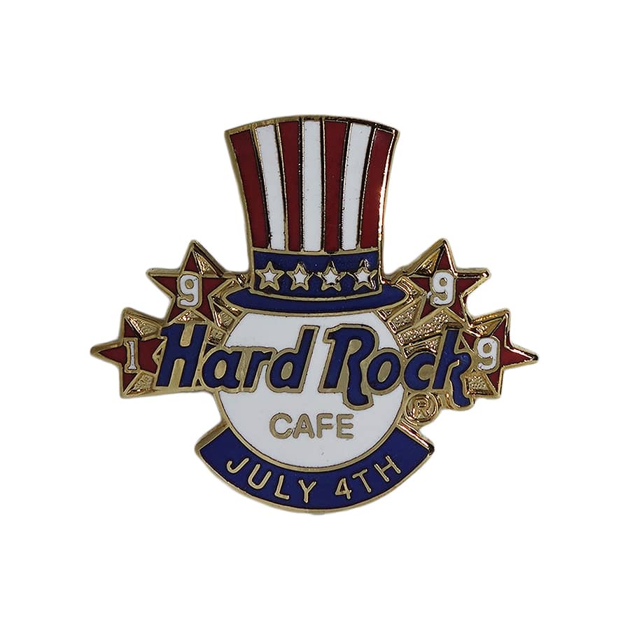 Hard Rock CAFE ブローチ ハードロックカフェ 独立記念日 ハット 1999