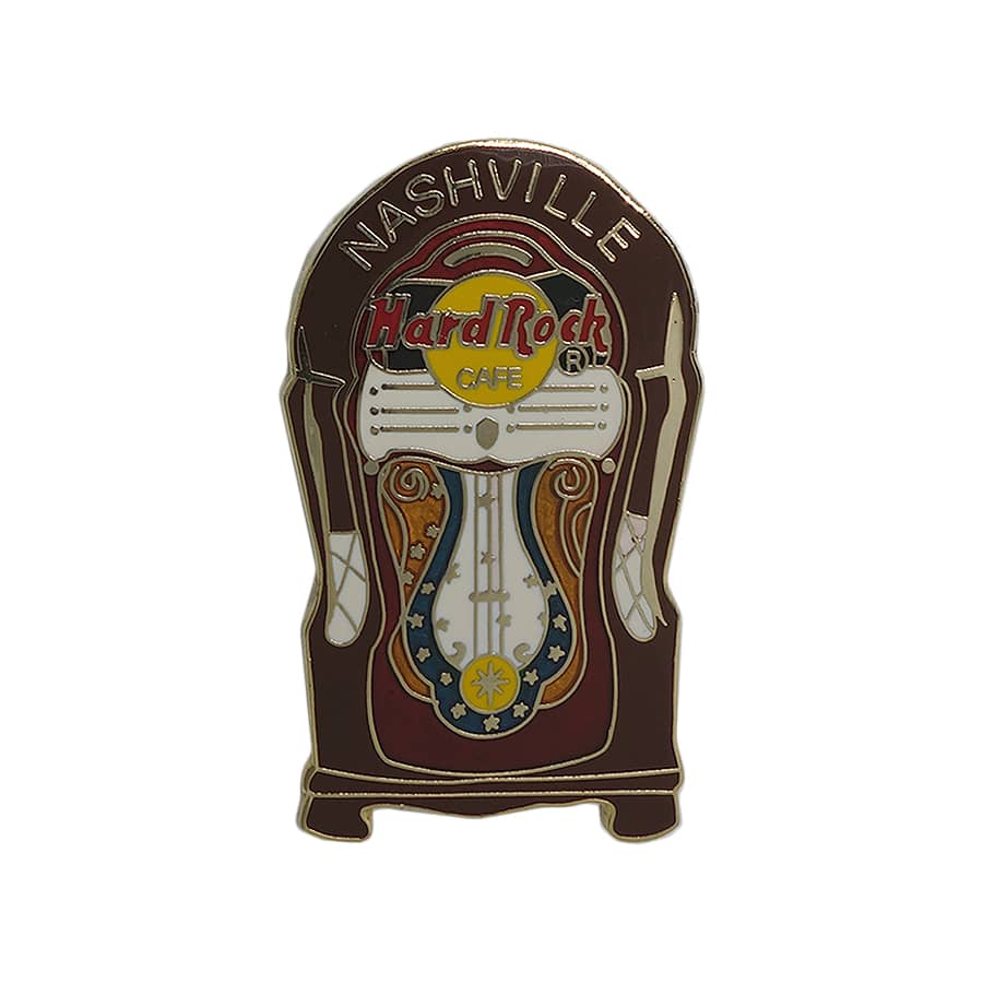 Hard Rock CAFE ピンズ ハードロックカフェ NASHVILLE 留め具付き ジュークB