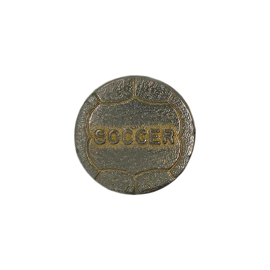 SOCCER ピンズ サッカー ボール 留め具付き