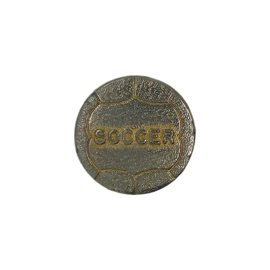 SOCCER ピンズ サッカー ボール 留め具付き