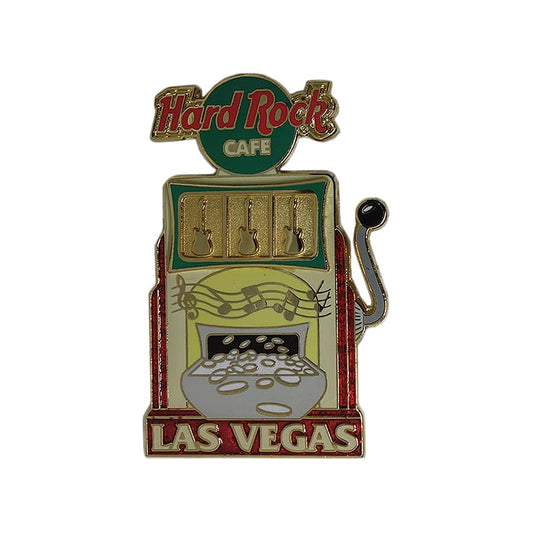 Hard Rock CAFE スロット ピンズ ハードロックカフェ LAS VEGAS 留め具付き