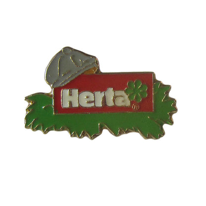 ピンズ Herta 食品メーカー  レトロ ピンバッジ