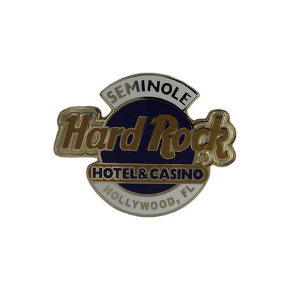SEMINOLE Hard Rock HOTEL&CASINO ピンズ ハードロック 留め具付き