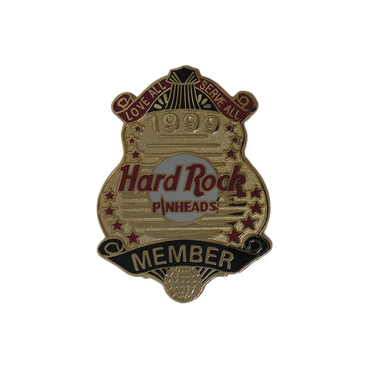 Hard Rock PINHEADS ピンズ ハードロックカフェ 留め具付き