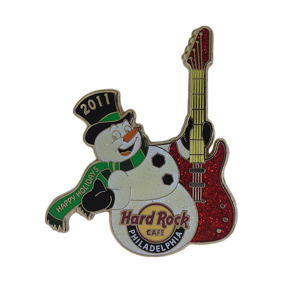 Hard Rock CAFE ピンズ ハードロックカフェ PHILADELPHIA 留め具付き