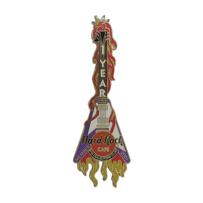 Hard Rock PINHEADS ギター ピンズ ハードロックカフェ 留め具付き
