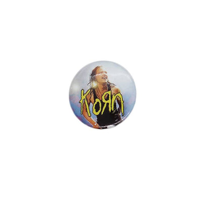 Korn コーン 缶バッジ バッチ メタルバンド