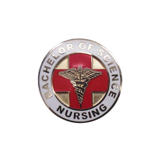 BACHELOR OF SCIENCE NURSING ピンズ 看護学士 カドゥケウス