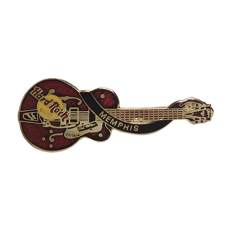 Hard Rock CAFE ギター ブローチ ハードロックカフェ MEMPHIS