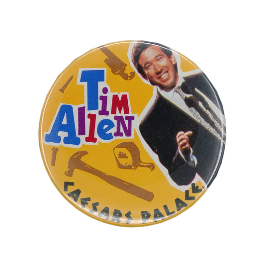 Tim Allen ティム・アレン 缶バッジ コメディアン CAESARS PALACE