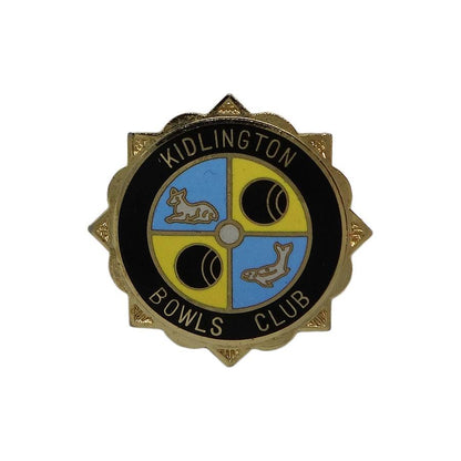 KIDLINGTON BOWLS CLUB ブローチ ローンボウルズ