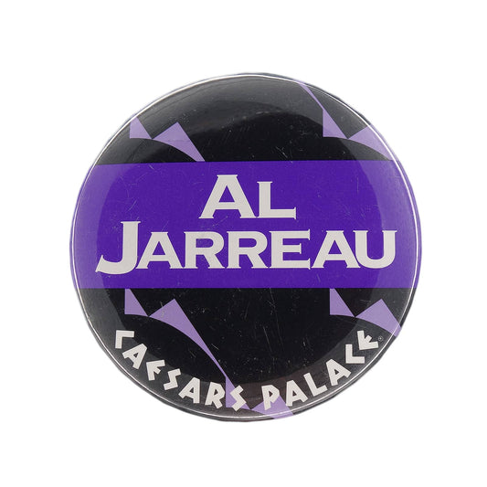 AL JARREAU アル・ジャロウ 缶バッジ ジャズボーカリスト CAESARS PALACE