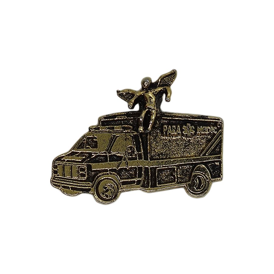 PARAMEDIC ピンズ 救急車 天使 CAMCO社