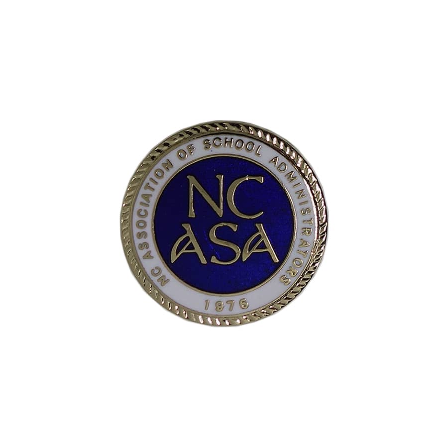 NCASA ピンズ 協会 留め具付き