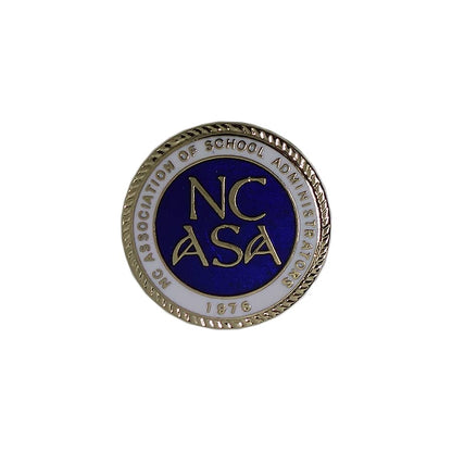 NCASA ピンズ 協会 留め具付き