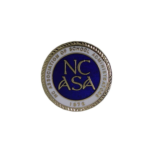 NCASA ピンズ 協会 留め具付き