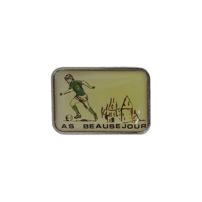 AS BEAUSEJOUR ピンズ サッカー 留め具付き