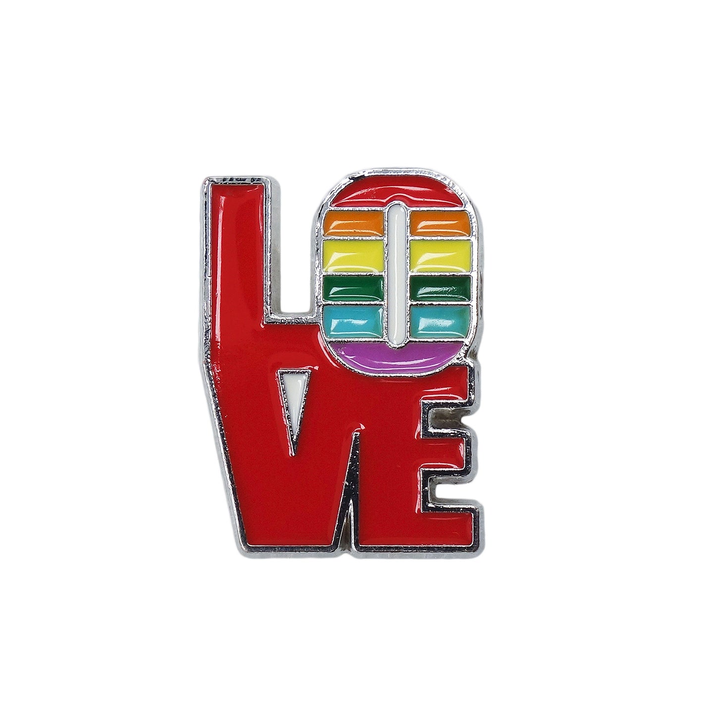 LOVE レインボーラブ ピンズ LGBTQ+