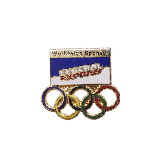 オリンピック ワールドワイドスポンサー FEDERAL EXPRESS フェデックス ピンズ 五輪