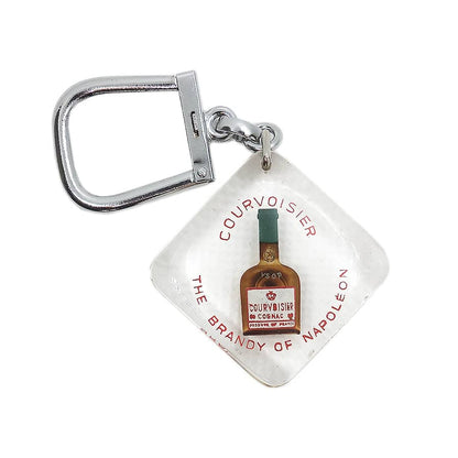 Bourbon キーホルダー ビンテージ COURVOISIER ナポレオン 酒のボトル