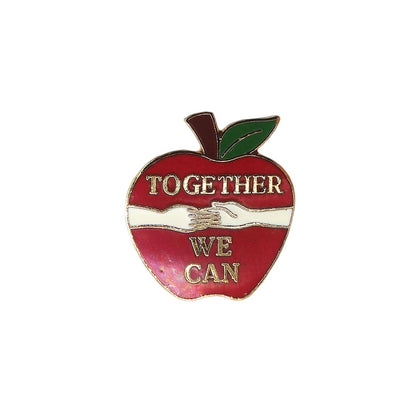 TOGETHER WE CAN リンゴ ピンズ