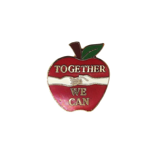 TOGETHER WE CAN リンゴ ピンズ