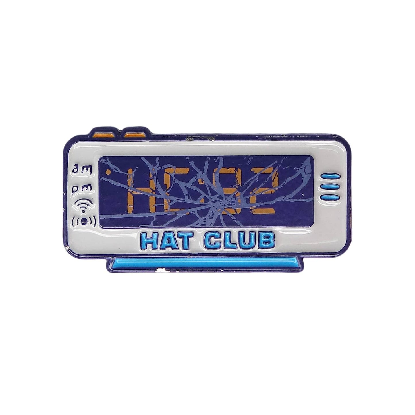 Daybreaker Alarm Clock 割れたデジタル目覚まし時計 ピンズ HAT CLUB