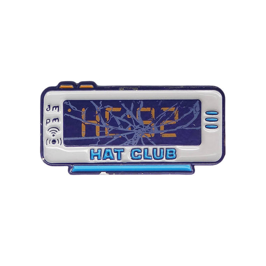 Daybreaker Alarm Clock 割れたデジタル目覚まし時計 ピンズ HAT CLUB