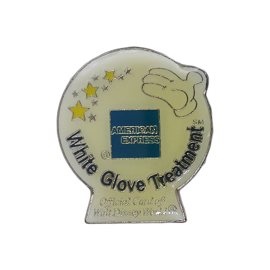 Disney AMERICAN EXPRESS ピンズ White Glove Treatment　