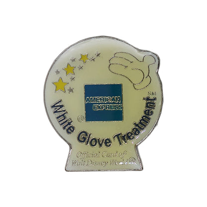 Disney AMERICAN EXPRESS ピンズ White Glove Treatment　