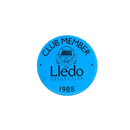 CLUB MEMBER Lledo コレクターズ 缶バッジ バッチ ミニカー レド 1988