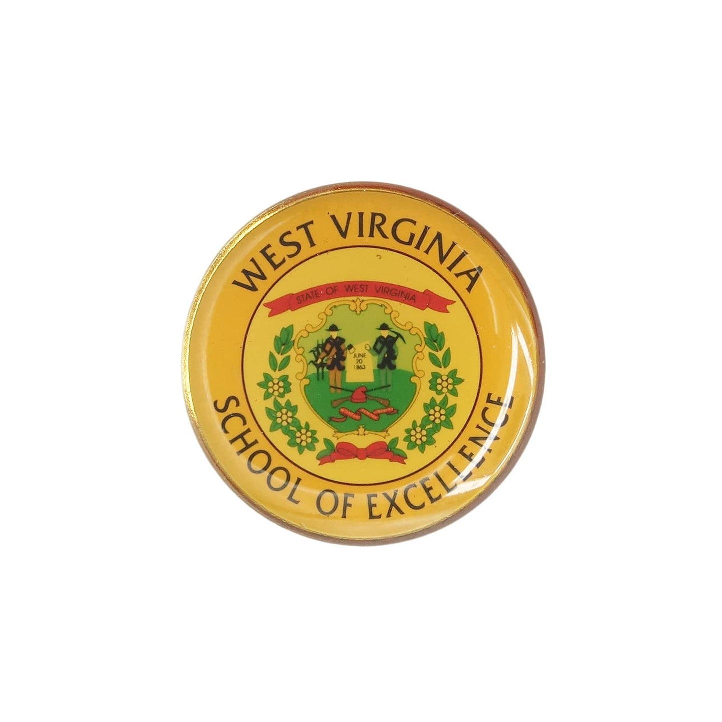 WEST VIRGINIA SCHOOL OF EXCELLENCE ピンズ
