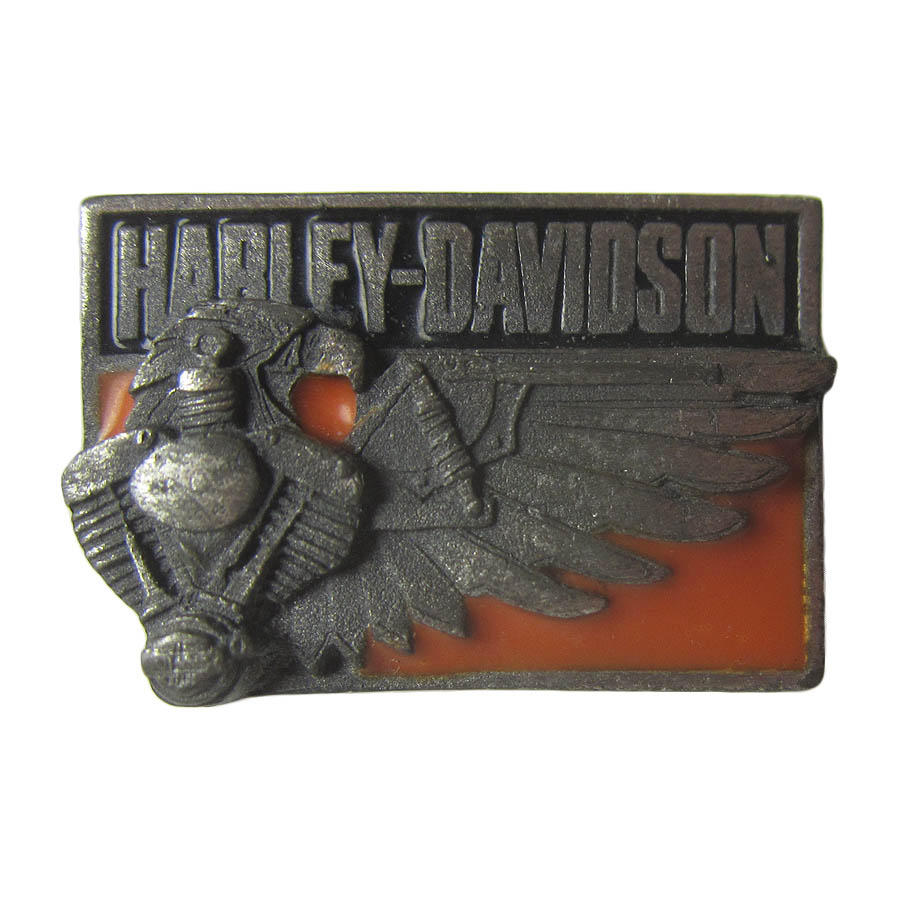 ピンズ HARLEY-DAVIDSON ハーレーダビッドソン イーグル エンジン 留め具付き