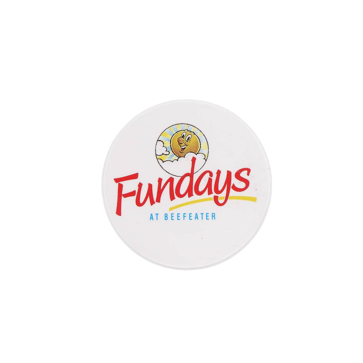 Fundays at Beefeater 缶バッジ バッチ レストランチェーン