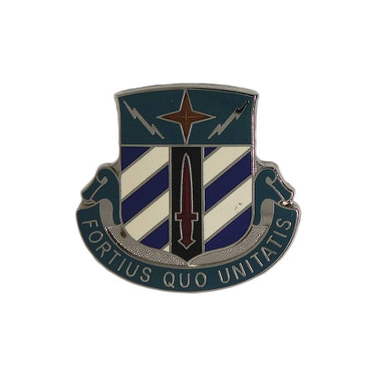 米陸軍 第3歩兵師団 ピンズ U.S. ARMY ミリタリー クレスト 留め具付き