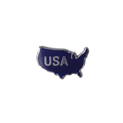 USA アメリカ合衆国 地図型 ピンズ