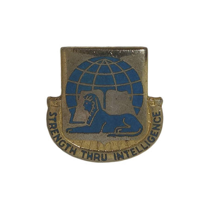 米陸軍 第519軍事情報大隊 ピンズ U.S. ARMY ミリタリー クレスト 留め具付き
