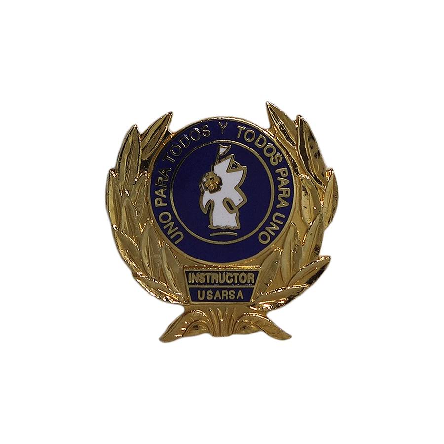 US Army School of the Americas ピンズ Instructor留め具付き