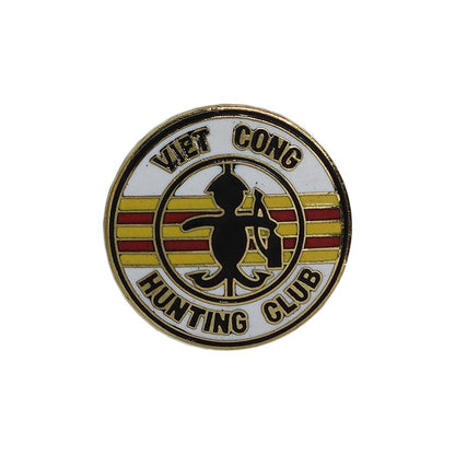 VIET CONG HUNTING CLUB ピンズ 留め具付き
