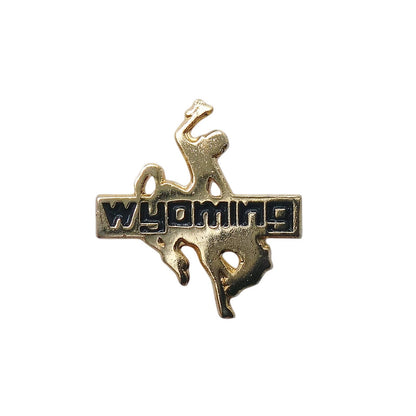 WYOMING ワイオミング州 カウボーイ ピンズ