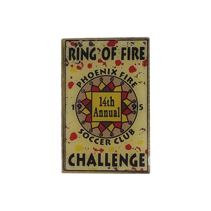 PHOENIX FIRE SOCCER CLUB ピンズ サッカークラブ 留め具付き