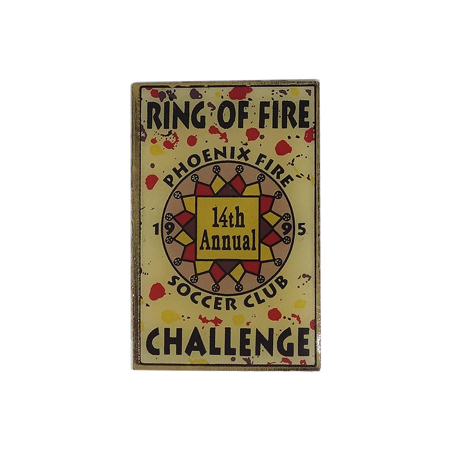 PHOENIX FIRE SOCCER CLUB ピンズ サッカークラブ 留め具付き