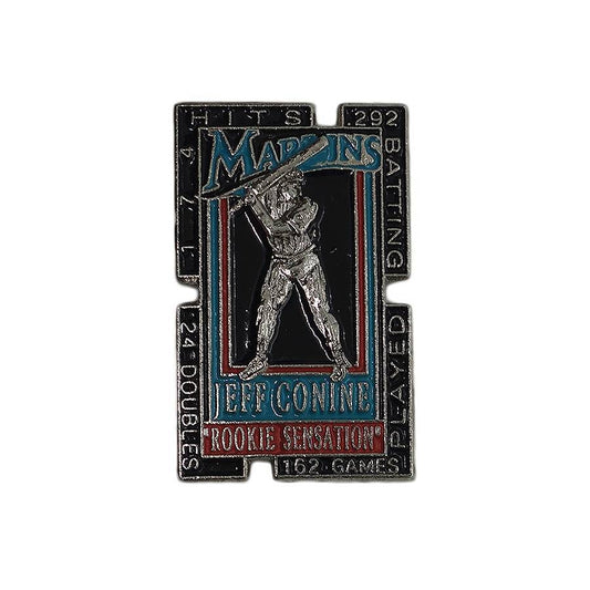 MLB Marlins ジェフ・コーナイン ピンズ 野球 メジャーリーグ 留め具付き