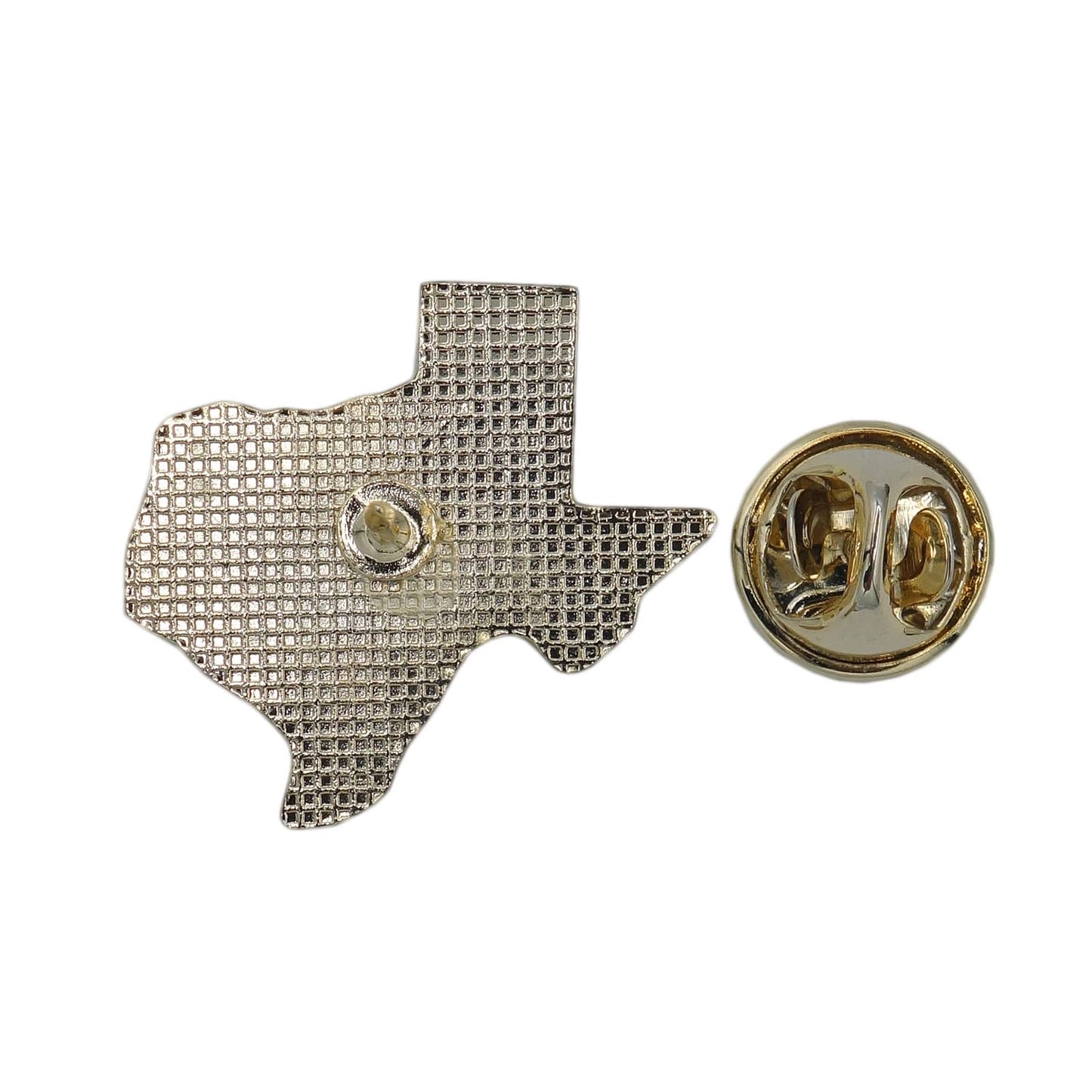 TEXAS テキサス州 州旗柄 地図型 ピンズ 社交ダンス