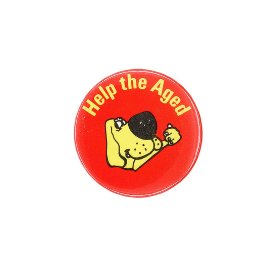 Help the Aged 慈善団体 缶バッジ バッチ