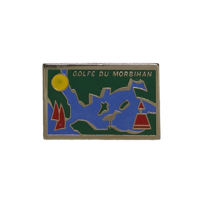 GOLFE DU MORBIHAN ピンズ ゴルフ デュ モルビアン 留め具付き