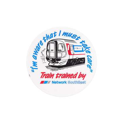 イギリス国鉄 Train trained by Network SouthEast 缶バッジ バッチ
