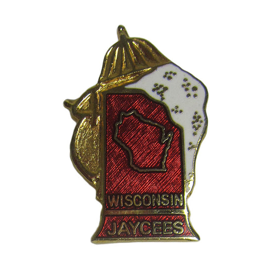 ピンズ WISCONSIN JAYCEES レトロ ピンバッジ
