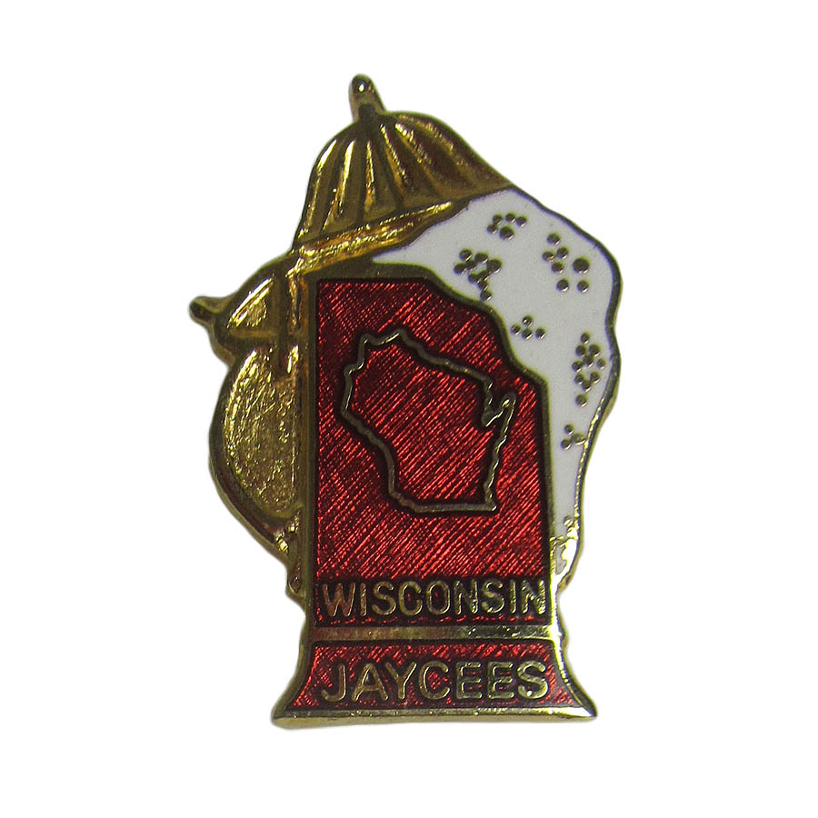 ピンズ WISCONSIN JAYCEES レトロ ピンバッジ