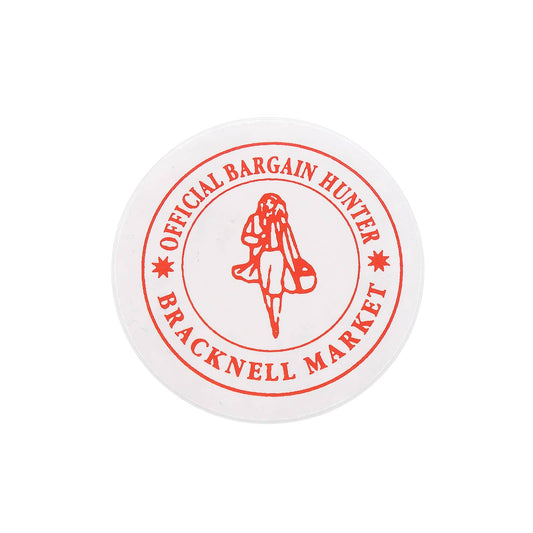 BRACKNELL MARKET 缶バッジ バッチ OFFICIAL BARGAIN HUNTER